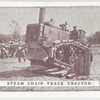 Steam Chain Track Tractor.