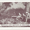 Machine Gun Section in Position.