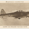 Gloster F.5/34 Single-Seat Multi-Gun Fighter.