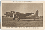 Vickers Wellington Long-Range Twin-Engined Bomber.