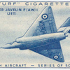 Gloster Javelin F(AW)1 (jet).