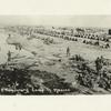 A temporary camp in Mexico.