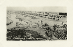 A temporary camp in Mexico.