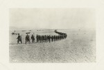 With the Punitive Expedition in Northern Mexico, 6th Infantry marching into Namaquipa [i.e. Namiquipa], Mexico, lead by Co. C.