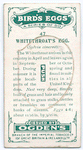 Whitethroat's egg.