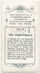 The nightingale.