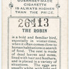 The robin.