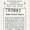 Golden-crested regulus.