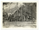 Gen. Ulysses S. Grant and staff of twelve