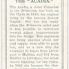 The Acadia.