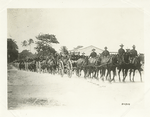Campaign in Porto [i.e. Puerto] Rico. Third Field Artillery on march near Ponce, P.R.