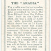 The Arabia.