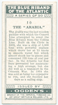 The Arabia.