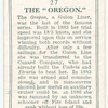 The Oregon.