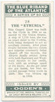 The Etruria.