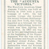 The Augusta Victoria.