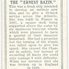 The Ernest Bazin.