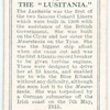 The Lusitania.