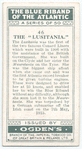The Lusitania.