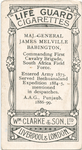 Maj. Gen. James Melville Babington.