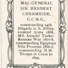 Maj. General Sir Herbert Chermside, G.C.M.G.