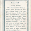 City arms, Bath.