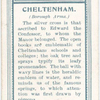 Borough arms, Cheltenham.