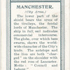 City arms, Manchester.