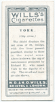 City arms, York.