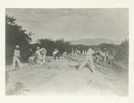 Building road to battlefield, Santiago, Cuba, 1898