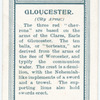 City arms, Gloucester.