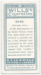 Borough arms, Ryde.