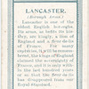 Borough arms, Lancaster.