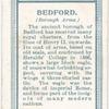 Borough arms, Bedford.