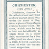 City arms, Chichester.