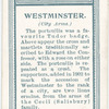 City arms, Westminster.