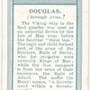 Borough arms, Douglas.