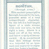 Borough arms, Honiton.