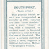 Town arms, Southport.