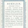 Borough arms, Burslem.