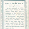 Borough arms, West Bromwich.