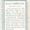 Borough arms, West Bromwich.