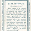 Borough arms, Stalybridge.