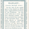 County borough arms, Hanley.