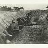 71st New York Volunteers in trenches on San Juan Hill, July 1, 1898.