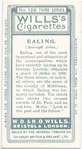 Borough arms, Ealing, Middlesex.