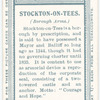 Borough arms, Stockton-on-Tees.