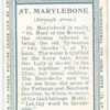 Borough arms, St. Marlybone, W.
