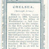Borough arms, Chelsea, S.W.