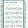 Borough arms, Hammersmith, W.